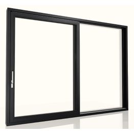 Lasiliukuseinä Lasita Skyline A puu karmi 184mm