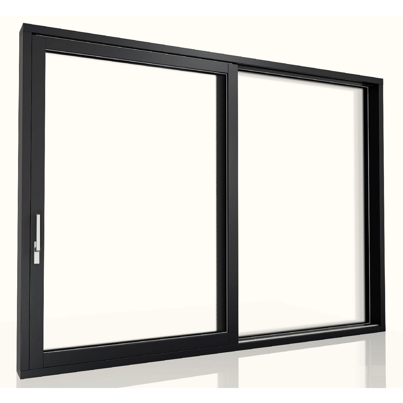 Lasiliukuseinä Lasita Skyline A puu-alumiini