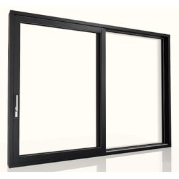 Lasiliukuseinä Lasita Skyline A puu-alumiini