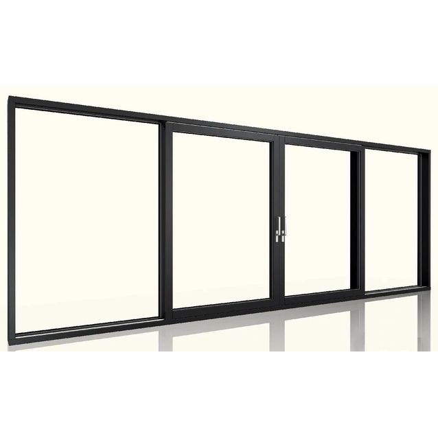 Lasiliukuovi Lasita Skyline C pariovi puu-alumiini