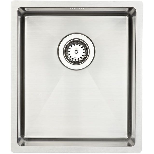 Keittiöallas Lavabo Kubus 340 Soft, 380x440mm, ruostumaton teräs 