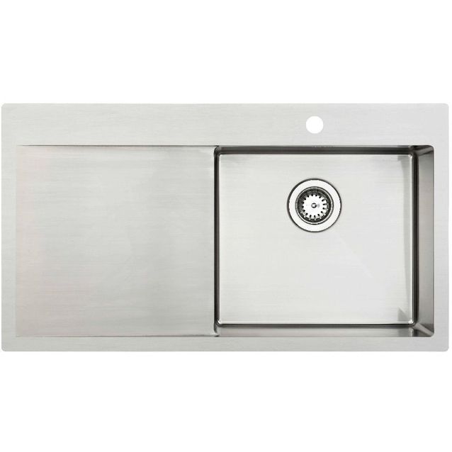 Keittiöallas Lavabo Kubus 900 R Soft, 900x500mm, ruostumaton teräs 