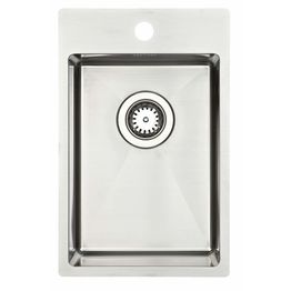 Keittiöallas Lavabo Kubus 280 Soft, 320x500mm, ruostumaton teräs 