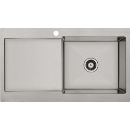 Keittiöallas Lavabo Kubus 900 R Soft, 900x510mm, ruostumaton teräs