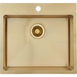 Keittiöallas Lavabo Kubus 540 Soft, 540x500 mm, massiivimessinki