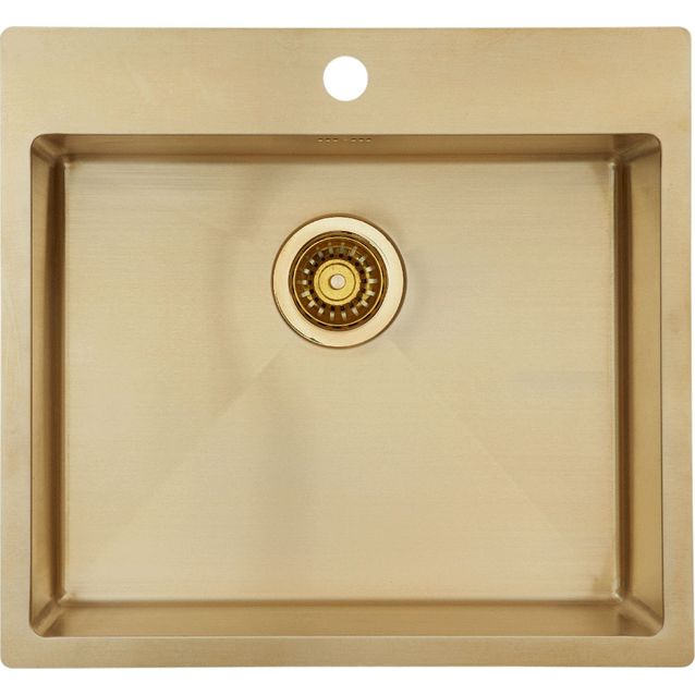 Keittiöallas Lavabo Kubus 540 Soft, 540x500 mm, massiivimessinki