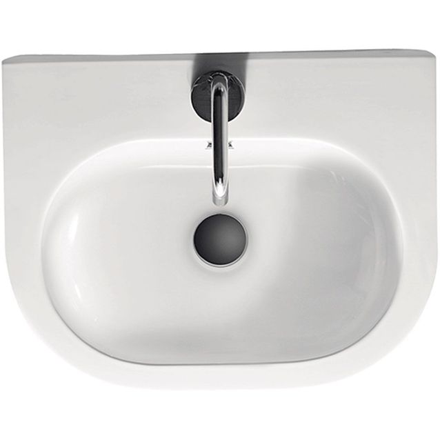 Pesuallas Lavabo Flo 50, 500x400mm, valkoinen 