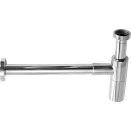 Vesilukko Lavabo Luna, seinäasennukseen, kromi