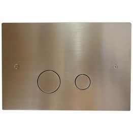 Huuhtelupainike Lavabo Luna, ruostumaton teräs