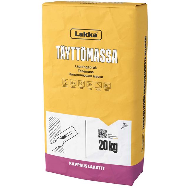 Täyttömassa Lakka, 20kg