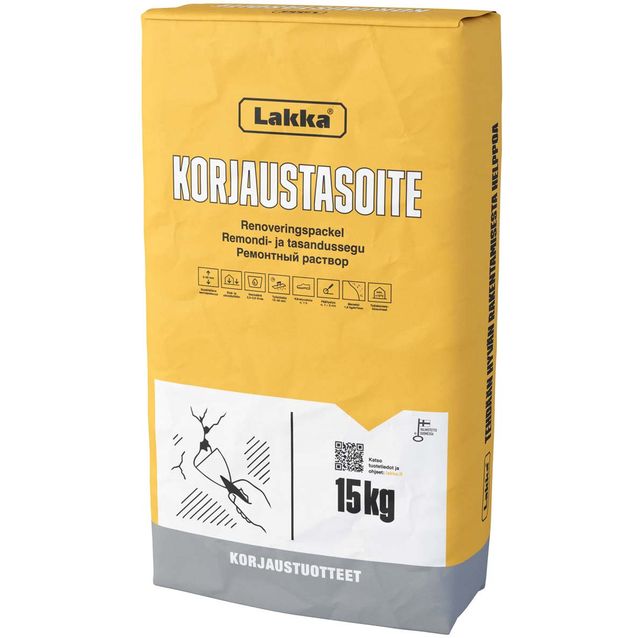 Korjaustasoite Lakka, 15kg
