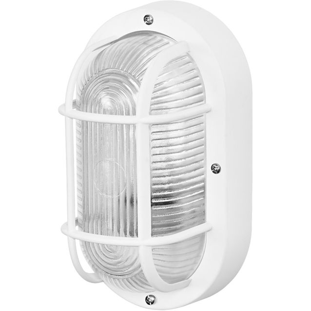 Seinävalaisin Osram Bulkhead Essential ovaali E27 valkoinen