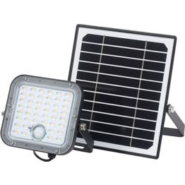 Aurinkokennovalonheitin liiketunnistimella Osram Endura Flood Split 10W 840 4000K kaukosäädin musta