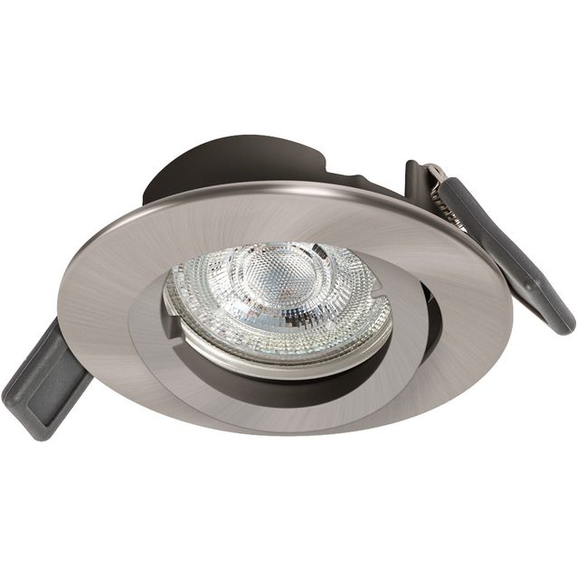 Alasvalo Osram Spotlight upotettava LED 4.3W GU10 2700K harjattu nikkeli