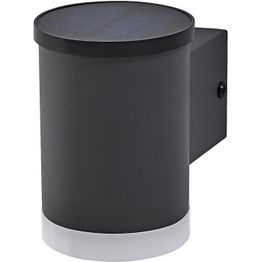 Aurinkokennoseinävalaisin Osram Endura Style Solar Oxford 3000K tummanharmaa