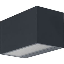 Ulkoseinävalaisin Osram Smart+ Wifi Brick Wide ylös/alas RGB + W 3000K tummanharmaa