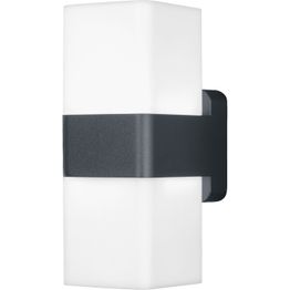 Ulkoseinävalaisin Osram Smart+ Wifi Cube ylös/alas RGB + W 3000K tummanharmaa