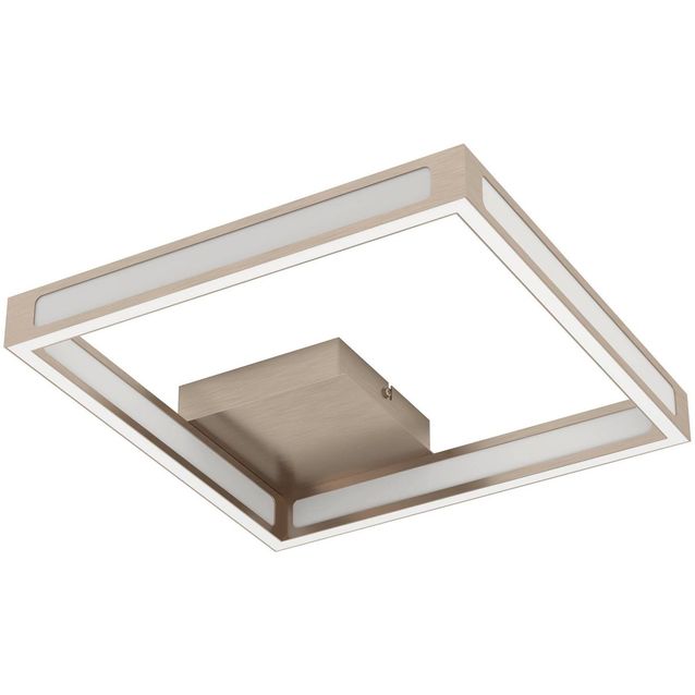 LED Kattovalaisin Eglo Altaflor 31,5x31,5cm harjattu teräs