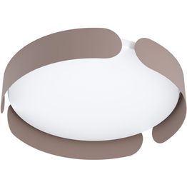 LED-Kattovalaisin Eglo Valcasotto 75x37cm ruskea/valkoinen