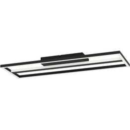 LED-Kattovalaisin Eglo connect.z Calagrano-z 21W 64x22x5cm RGBW musta/valkoinen