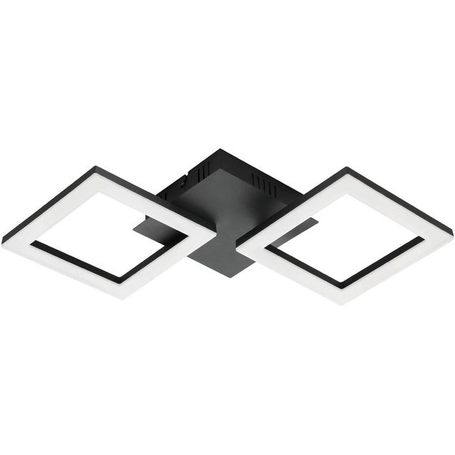 LED Kattovalaisin Eglo connect z Paranday z 15 5W 47x22 5x6cm musta valkoinen