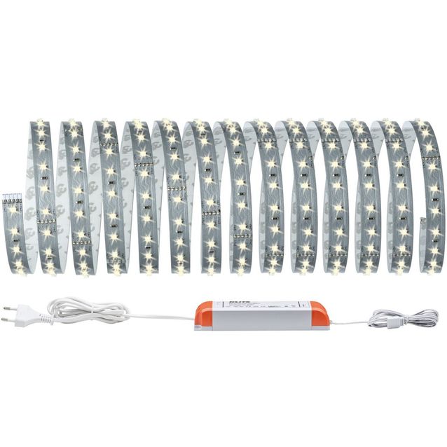 LED-Nauhasetti muuntajalla Paulmann Max 500 Basic Set 2700K eri kokoja