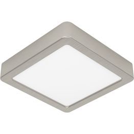 LED-Plafondi Eglo Fueva 5 himmennettävä mattanikkeli/valkoinen eri kokoja