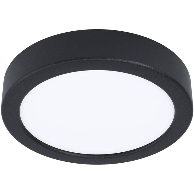 LED Plafondi Eglo Fueva 5 Ø16cm 4000K musta pinta asennettava