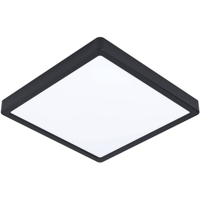 LED Plafondi Eglo Fueva 5 28,5x28,5cm 4000K musta pinta asennettava