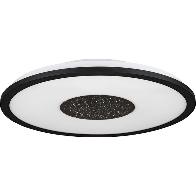 LED Plafondi Eglo Marmorata Ø45cm musta valkoinen