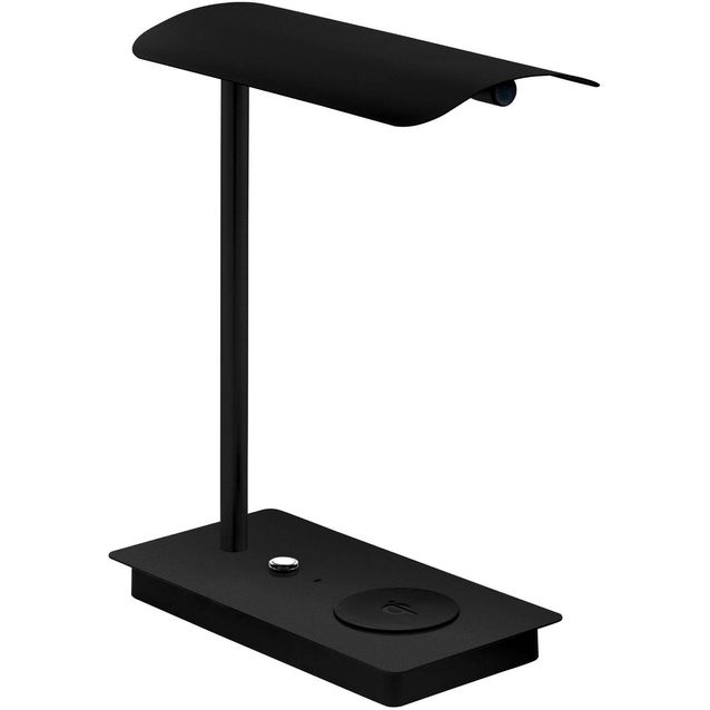 LED Pöytävalaisin Eglo Arenaza musta himmennin langaton latausalusta
