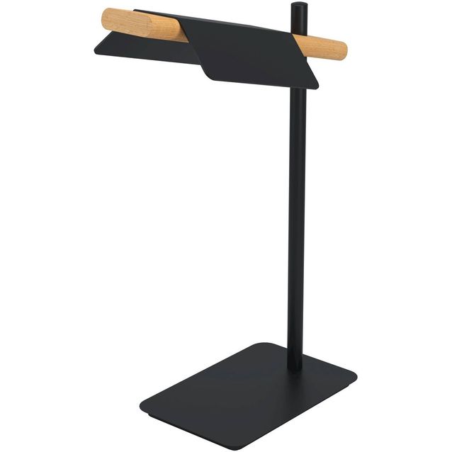 LED Pöytävalaisin Eglo Ermua musta puu