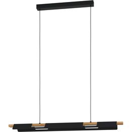 LED-Riippuvalaisin Eglo Ermua 100cm musta/puu