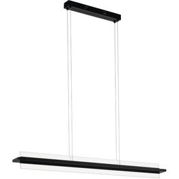 LED-Riippuvalaisin Eglo Spadafora 116cm musta himmennin
