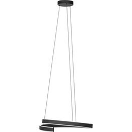 LED-Riippuvalaisin Eglo connect.z Andabaia-z 42.5W Ø60cm musta/valkoinen