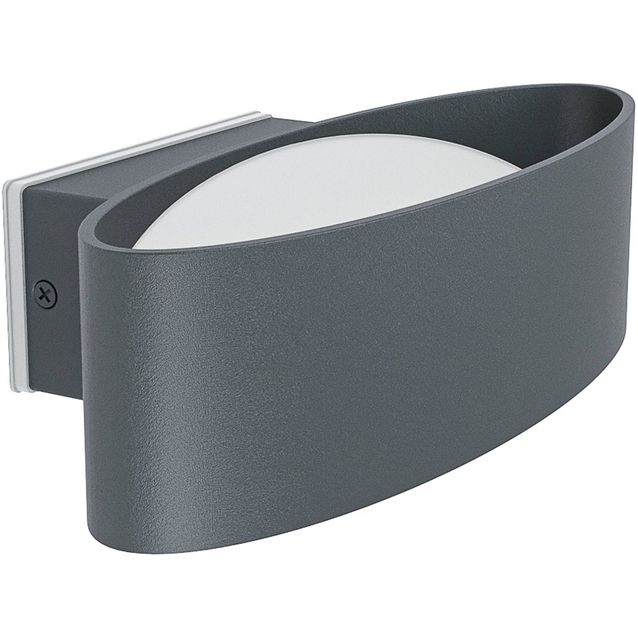 LED Seinävalaisin Eglo Chinoa 27x7,5cm antrasiitti