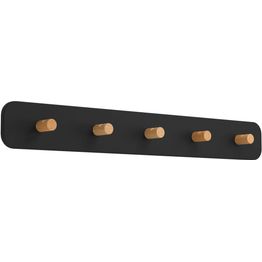 LED-Seinävalaisin Eglo Civitate 76x10cm musta/puu