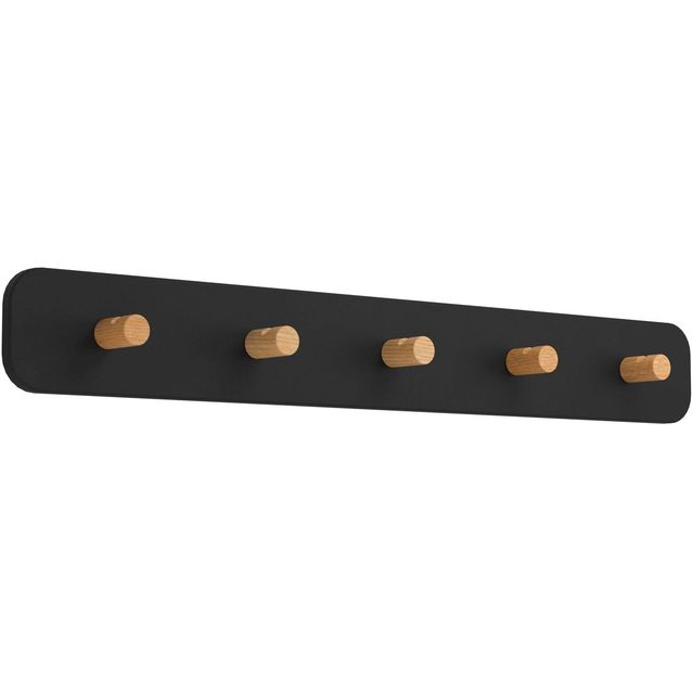 LED Seinävalaisin Eglo Civitate 76x10cm musta/puu