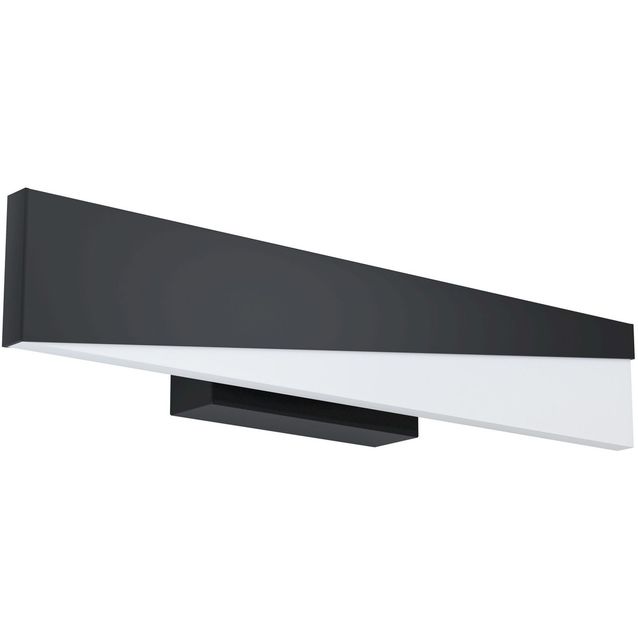 LED Seinävalaisin Isidro 39,5x8cm musta