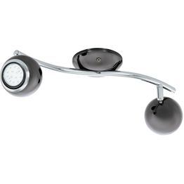 LED-Spottivalaisin Eglo Bimeda 2-osainen musta/nikkeli