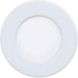 LED-Upotettava plafondi Eglo Fueva 5 Ø8,6cm 4000K valkoinen pyöreä 