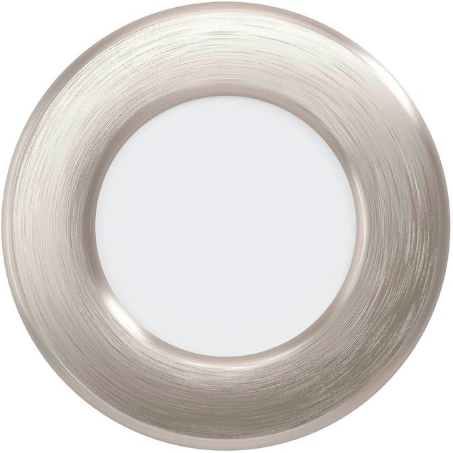 LED Upotettava plafondi Eglo Fueva 5 Ø8,6cm 4000K harjattu teräs