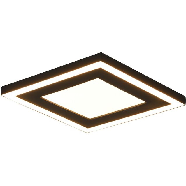 LED-kattovalaisin Trio Carus 3000K mattamusta eri kokoja