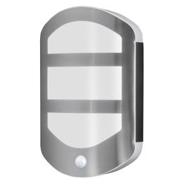 LED-tunnistinvalaisin Ledvance Endura Style Plate Wall Sensor 12,5W Steel