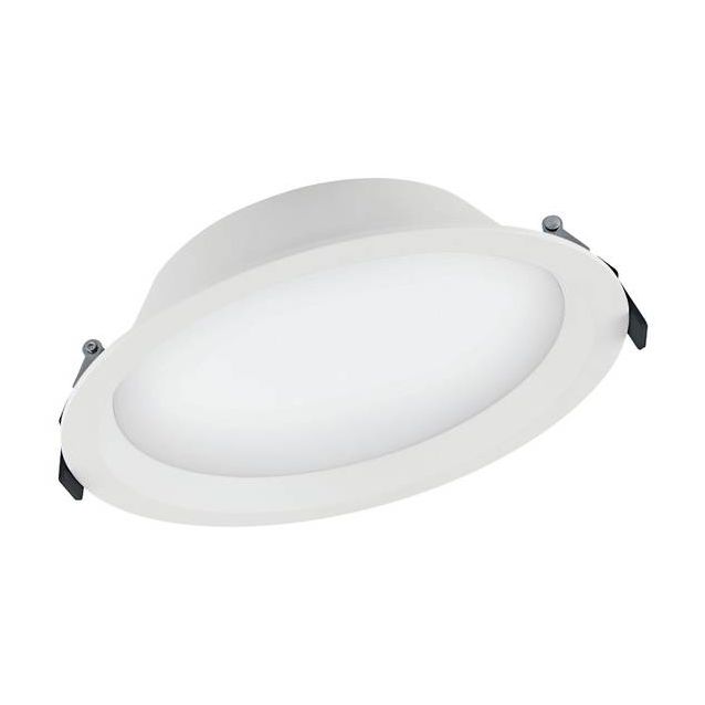 LED-alasvalo Ledvance DN200 Ø215mm 4000K IP44 valkoinen
