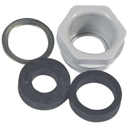 Kaapeliläpivienti Legrand Plexo PG 16 Ø7–14 mm, harmaa