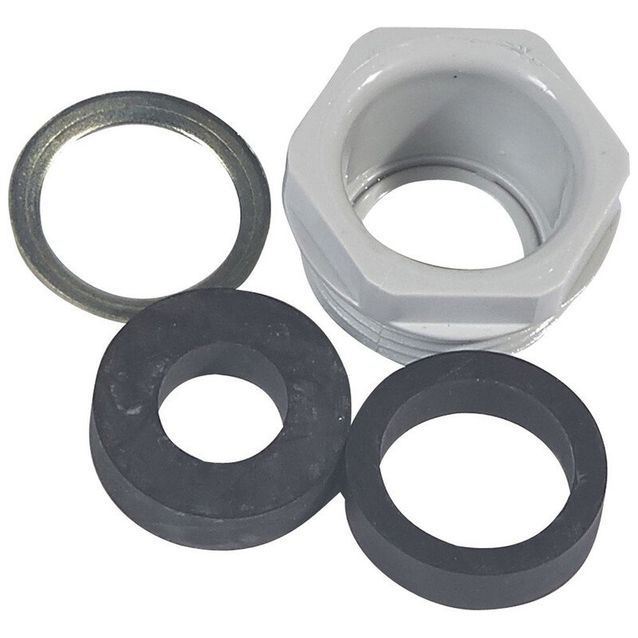 Kaapeliläpivienti Legrand Plexo PG 16 Ø7–14 mm, harmaa