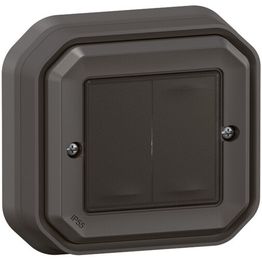 Langaton kaksoiskytkin Legrand Plexo with Netatmo IP55 pinta, paristoton