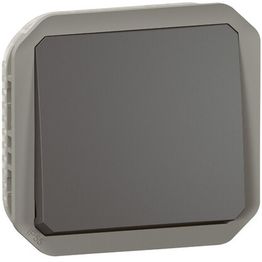 Painikemekanismi Legrand Plexo 10 A IP55, antrasiitti
