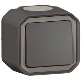 Painike Legrand Plexo 10 A IP55 pinta, antrasiitti